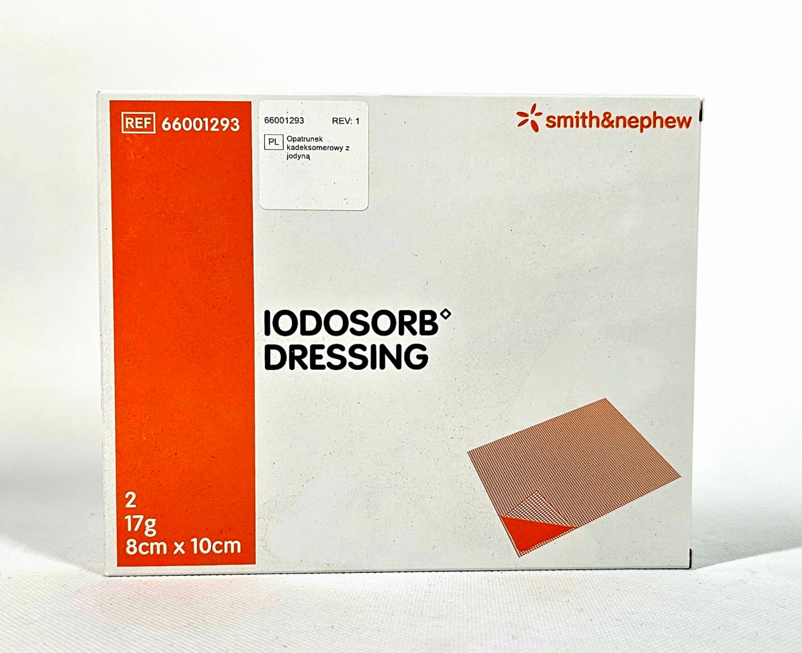 Jodosorb Dressing 17g 8* 10cm 1St. Verband mit Jod